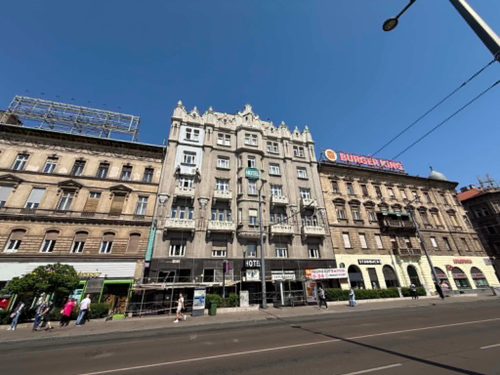 Facade renovation & painting — BEFORE
